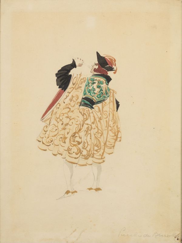 Projet de costume de l’Ommegang de Bruxelles de 1930