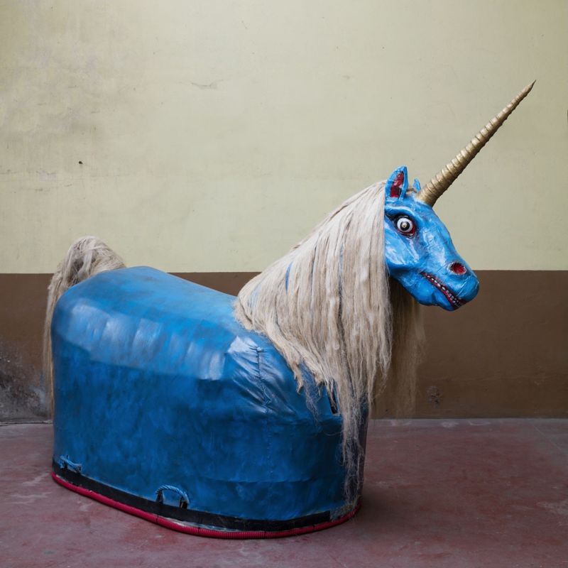 Les Animaux symboliques de l’Ommegang de Bruxelles : la licorne