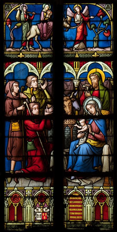 Vitrail de saint Joseph