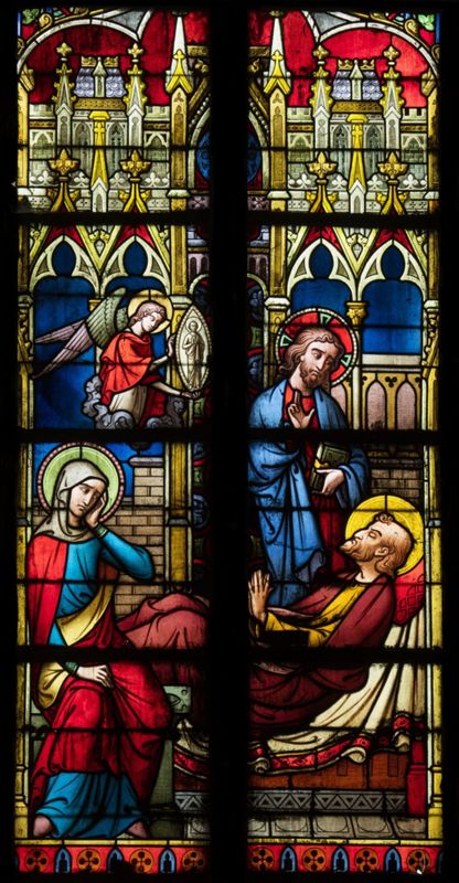 Vitrail de saint Joseph