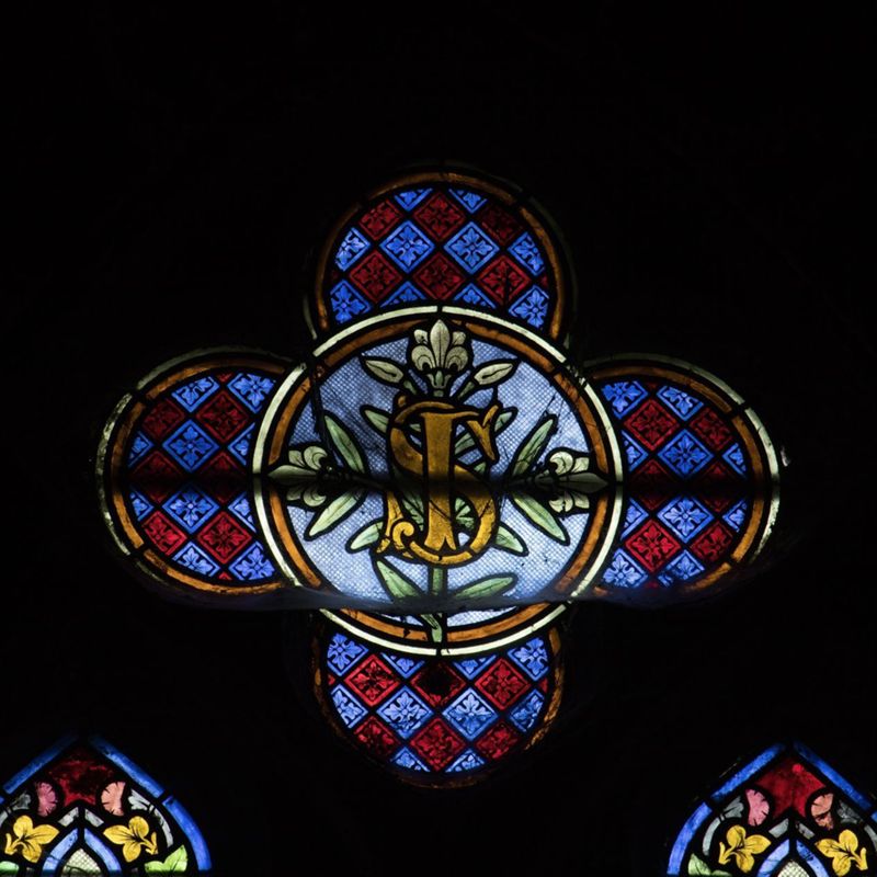 Vitrail de saint Joseph