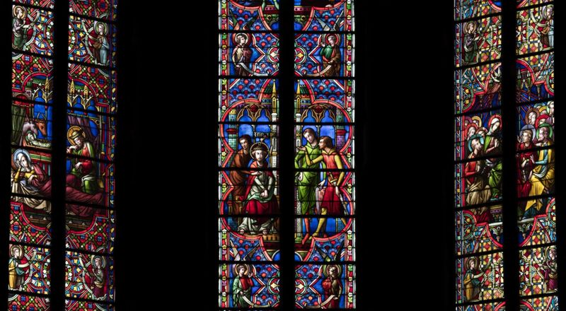Vitraux du choeur