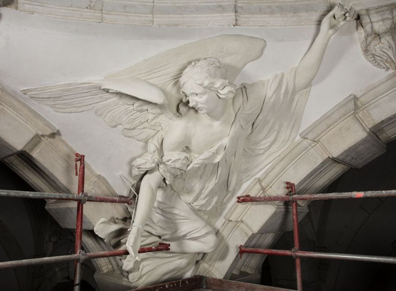 coupole[voûte] / Église Notre-Dame aux Riches Claires (Bruxelles)