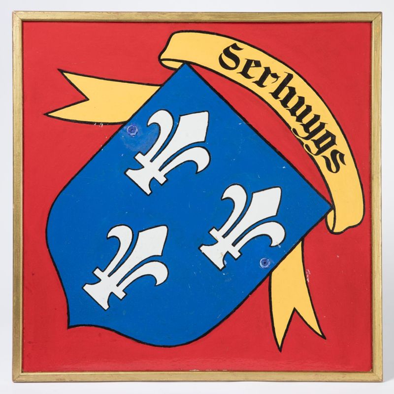 Les sept échevins des lignages (Ommegang de Bruxelles) : le blason Serhuyghs