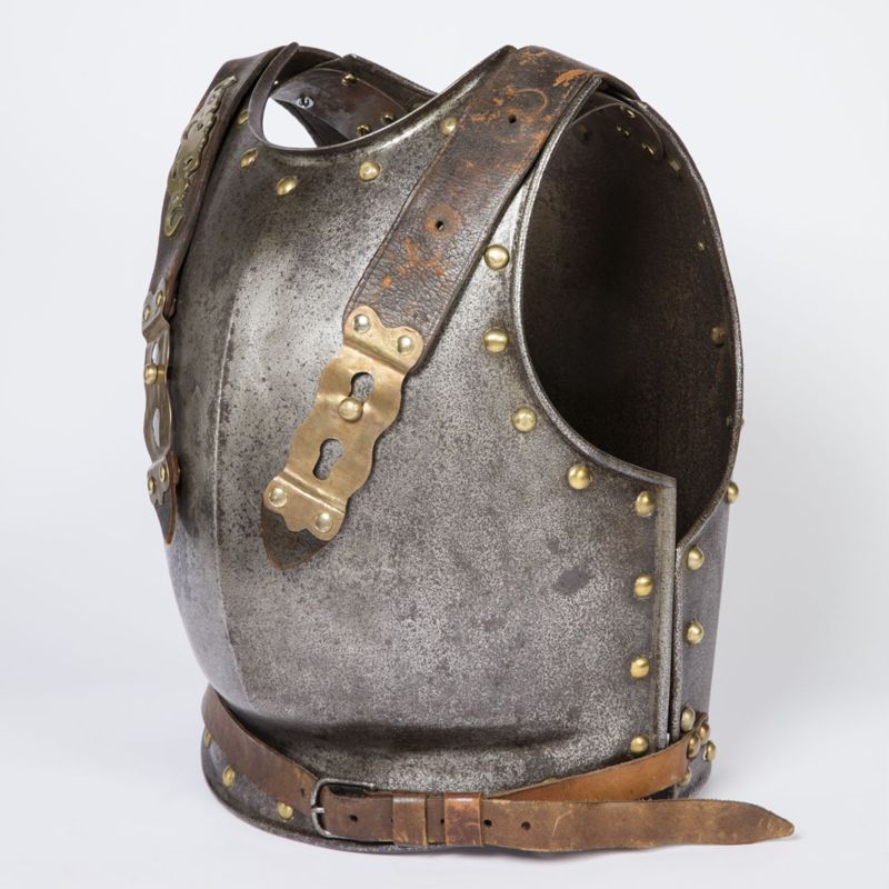 Plastron et dossière de cuirasse