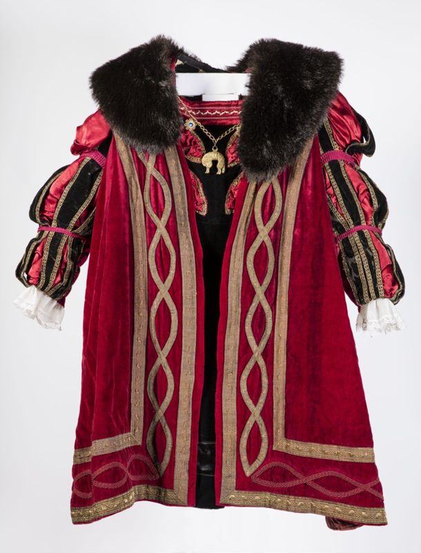Costume de Charles Quint pour  l’Ommegang de Bruxelles de 1930