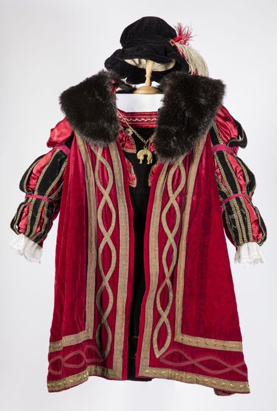Costume de Charles Quint pour  l’Ommegang de Bruxelles de 1930