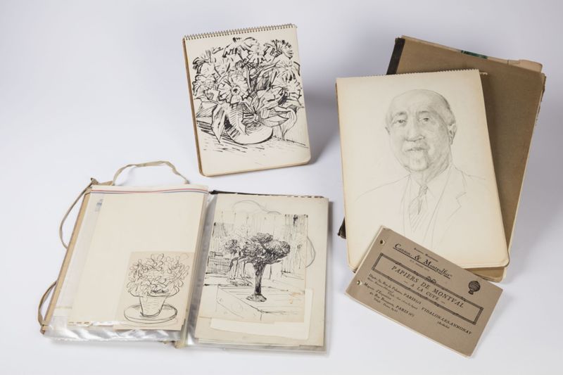 Dessins du peintre David Van Buuren (1886-1955)