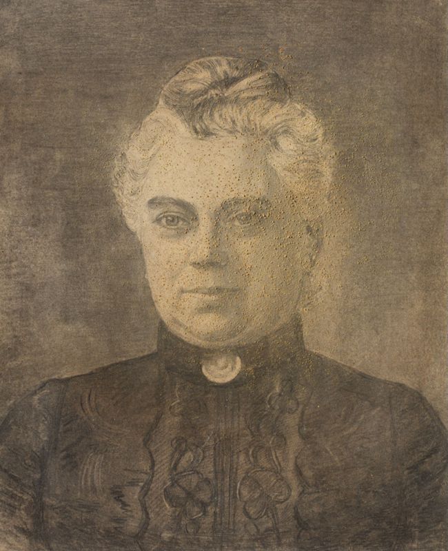 Portrait d’Hannah van Dantzig (1850-1912), mère de l’artiste