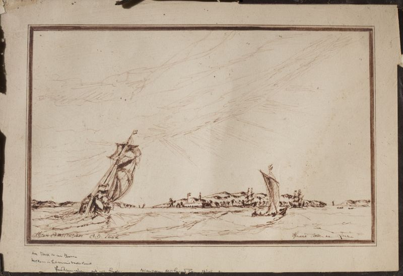 Le port de New Amsterdam
