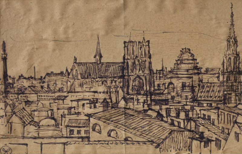 Vue de Bruxelles