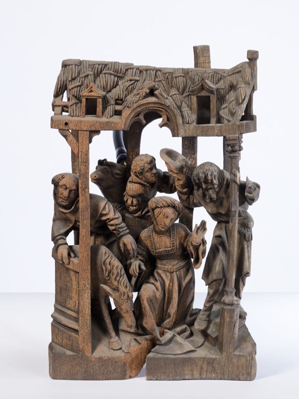 Retable de la Vie de la Vierge : Nativité