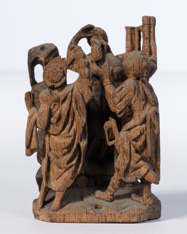 Retable de la Vie de la Vierge : Dormition, Assomption, Couronnement de la Vierge