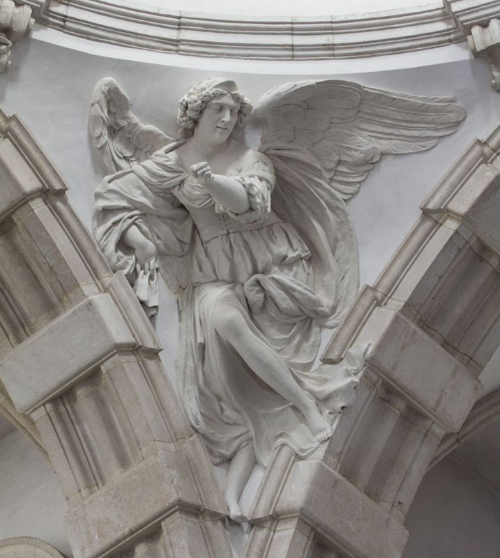 coupole[voûte] / Église Notre-Dame aux Riches Claires (Bruxelles)