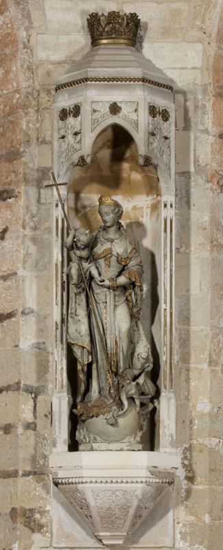 Vierge de l’Immaculée Conception avec l’Enfant et écrasant le serpent
