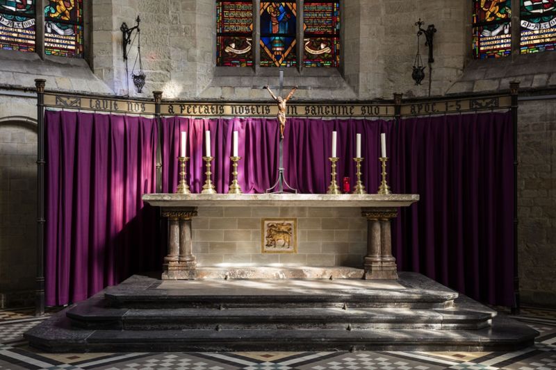 autel majeur / Eglise Notre-Dame de la Cambre et Saint-Philippe Néri[Ixelles]