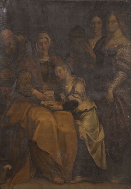 H. Anna leert Maria lezen