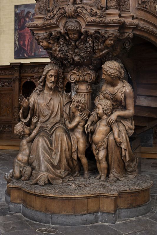 chaire de vérité / Eglise Saint-Loup[Namur]