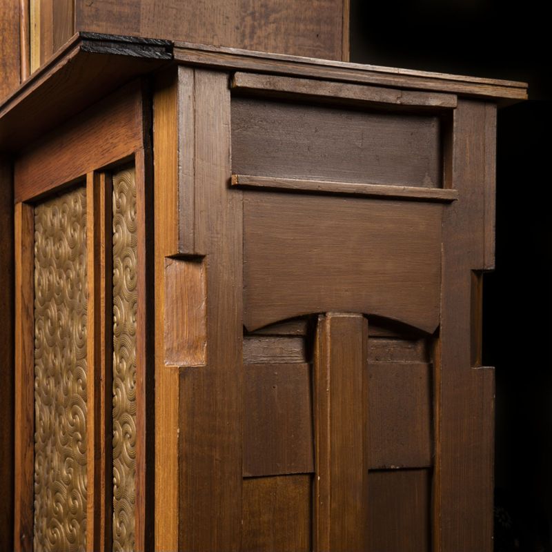 armoire encastrée / Maison Paul et Lina Cauchie