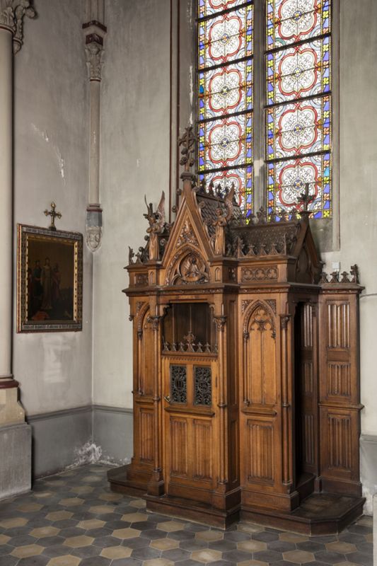 confessionnal / Eglise Saint-Servais[Schaerbeek]