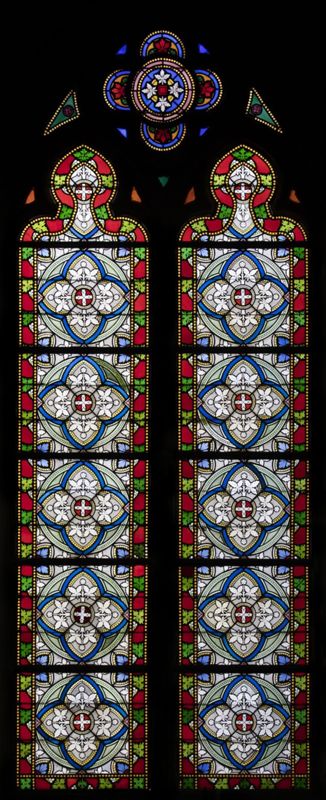 vitrail / Eglise Saint-Servais[Schaerbeek]