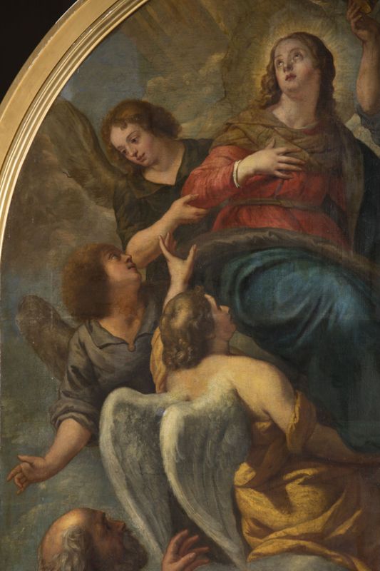 Hemelvaart van Maria in bijzijn van de HH.Petrus en Paulus
