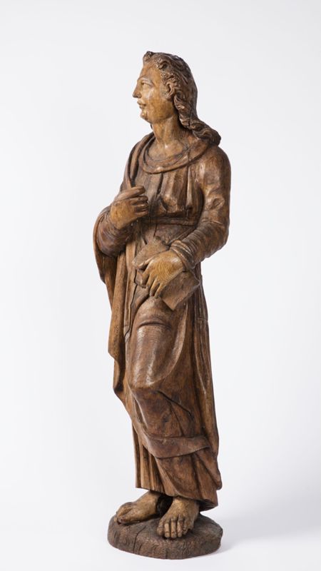 Calvaire: saint Jean et la Vierge