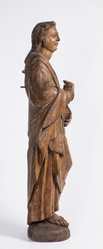 Calvaire: saint Jean et la Vierge