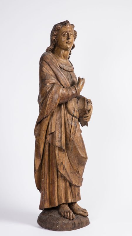 Calvaire: saint Jean et la Vierge
