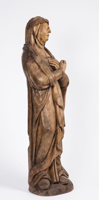 Calvaire: saint Jean et la Vierge