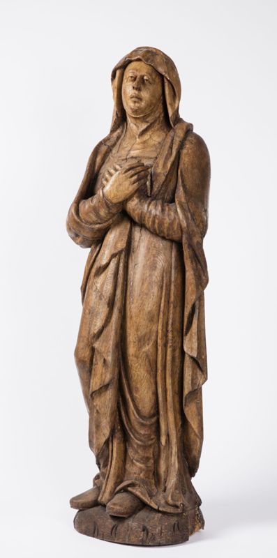 Calvaire: saint Jean et la Vierge