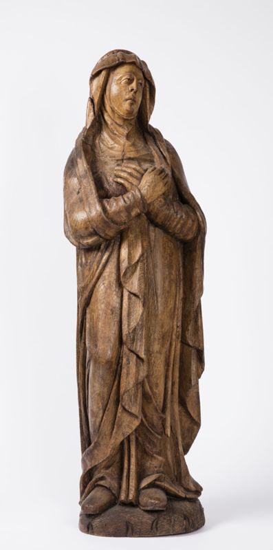 Calvaire: saint Jean et la Vierge