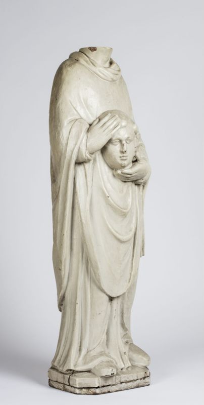 Saint Aubain céphalophore (Alban de Mayence)