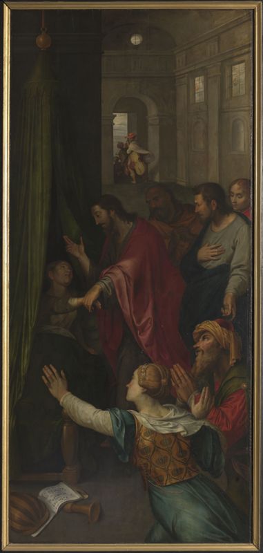 Opwekking van het dochtertje van Jairus; Jezus en de moeder van de zonen van Zebeus; Doodstrijd van Christus in de Hof van Olijven