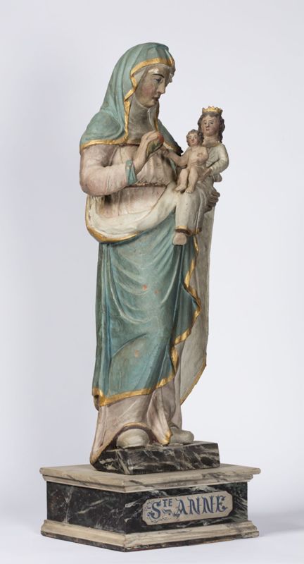 Sainte Anne portant la Vierge et l'Enfant