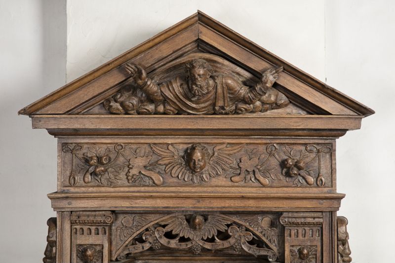 niche[élément d'architecture] / Eglise Saint-Remacle[Wellin]