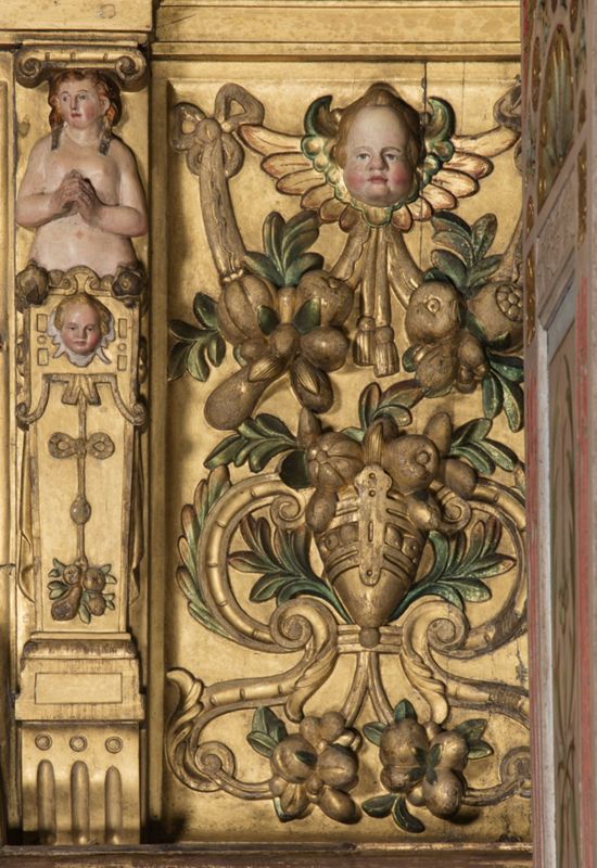 Maître autel et Retable de la Passion