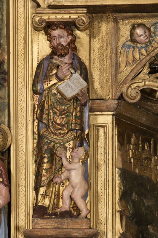 Maître autel et Retable de la Passion