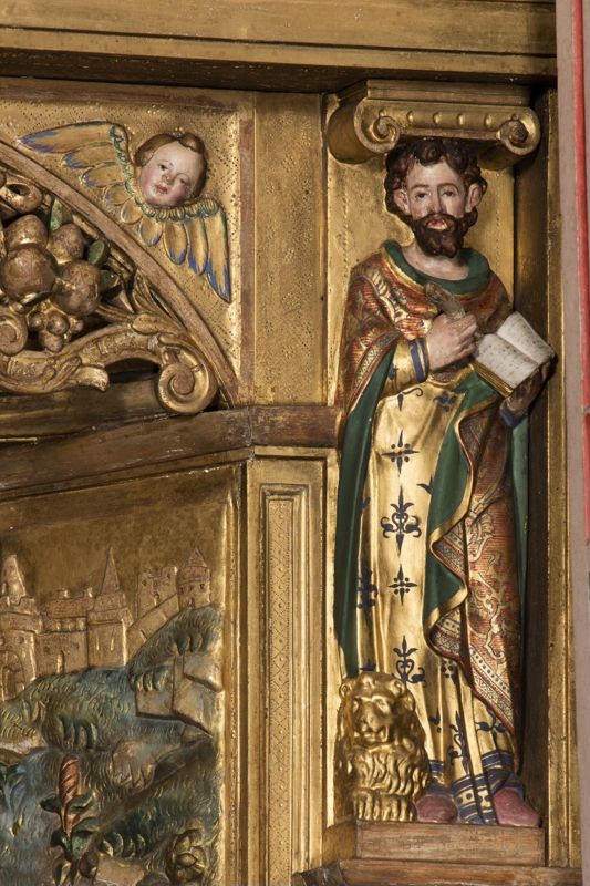 Maître autel et Retable de la Passion