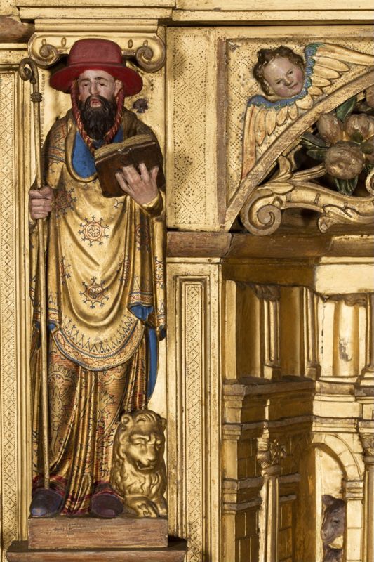Maître autel et Retable de la Passion