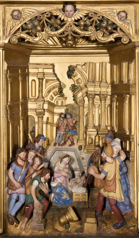 Maître autel et Retable de la Passion