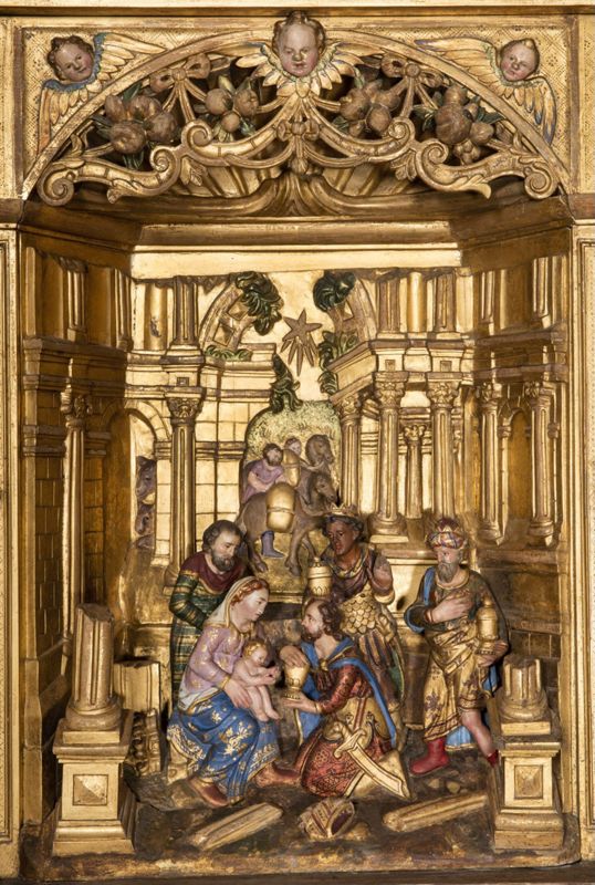 Maître autel et Retable de la Passion