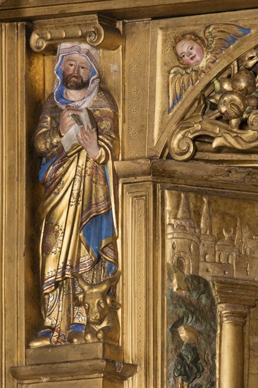 Maître autel et Retable de la Passion