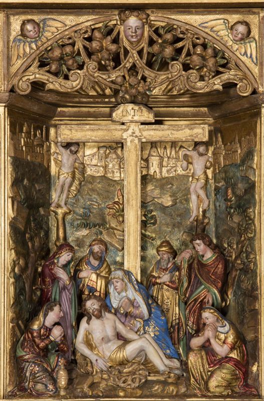 Maître autel et Retable de la Passion