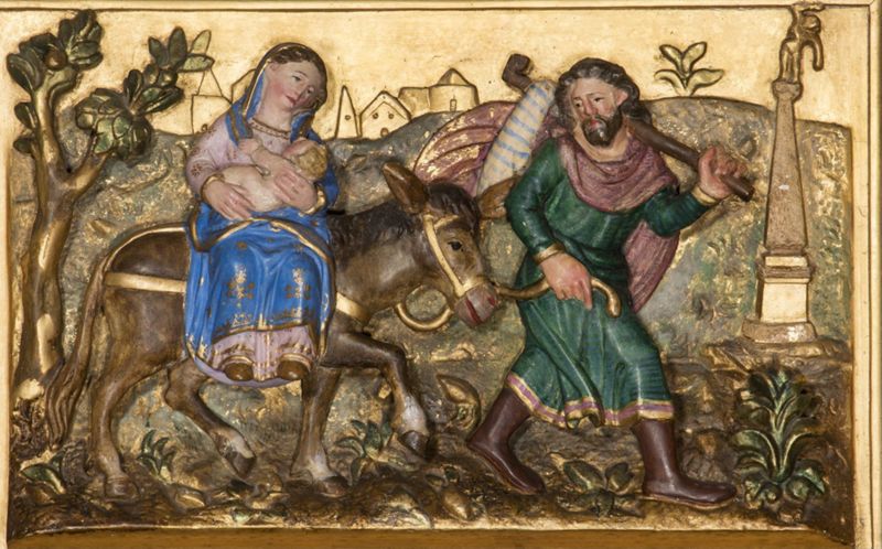 Maître autel et Retable de la Passion