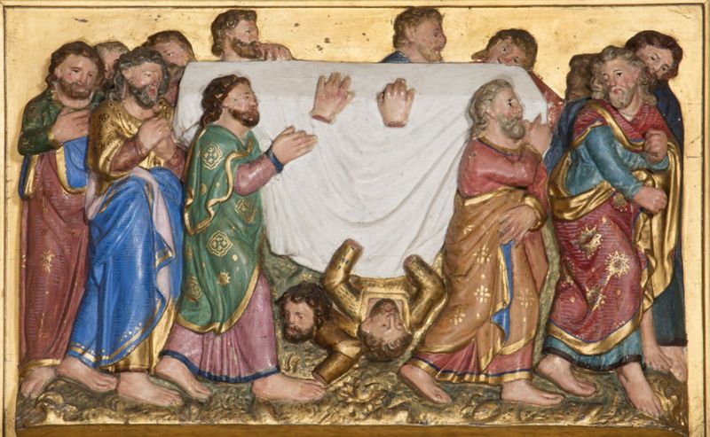 Maître autel et Retable de la Passion