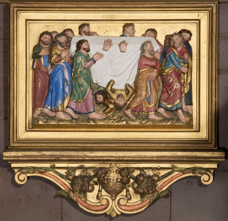 Maître autel et Retable de la Passion