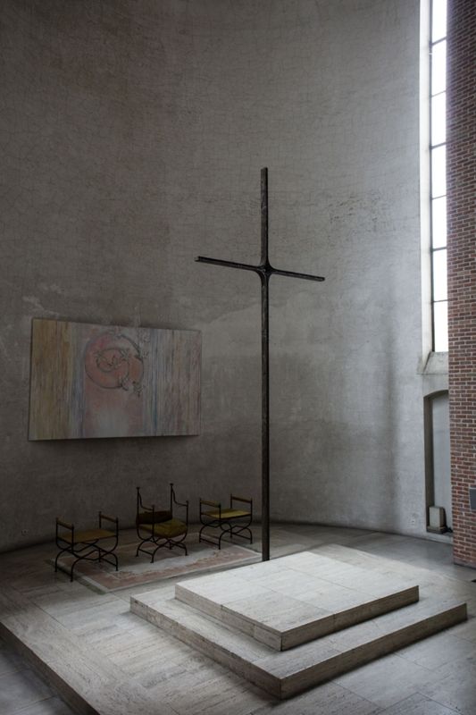 croix d'autel / Eglise Sainte-Alène[Saint-Gilles]