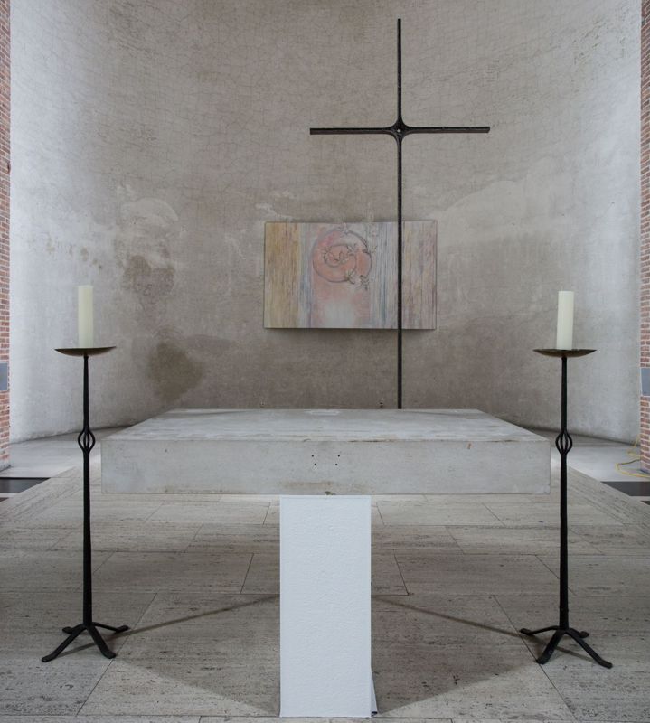 autel majeur / Eglise Sainte-Alène[Saint-Gilles]