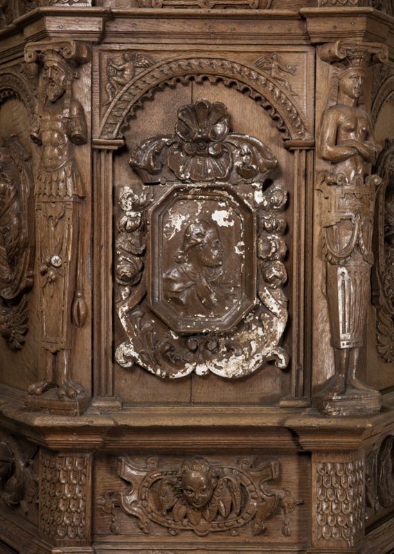 chaire de vérité / Eglise Saint-Feuillen[Fosses-la-Ville]